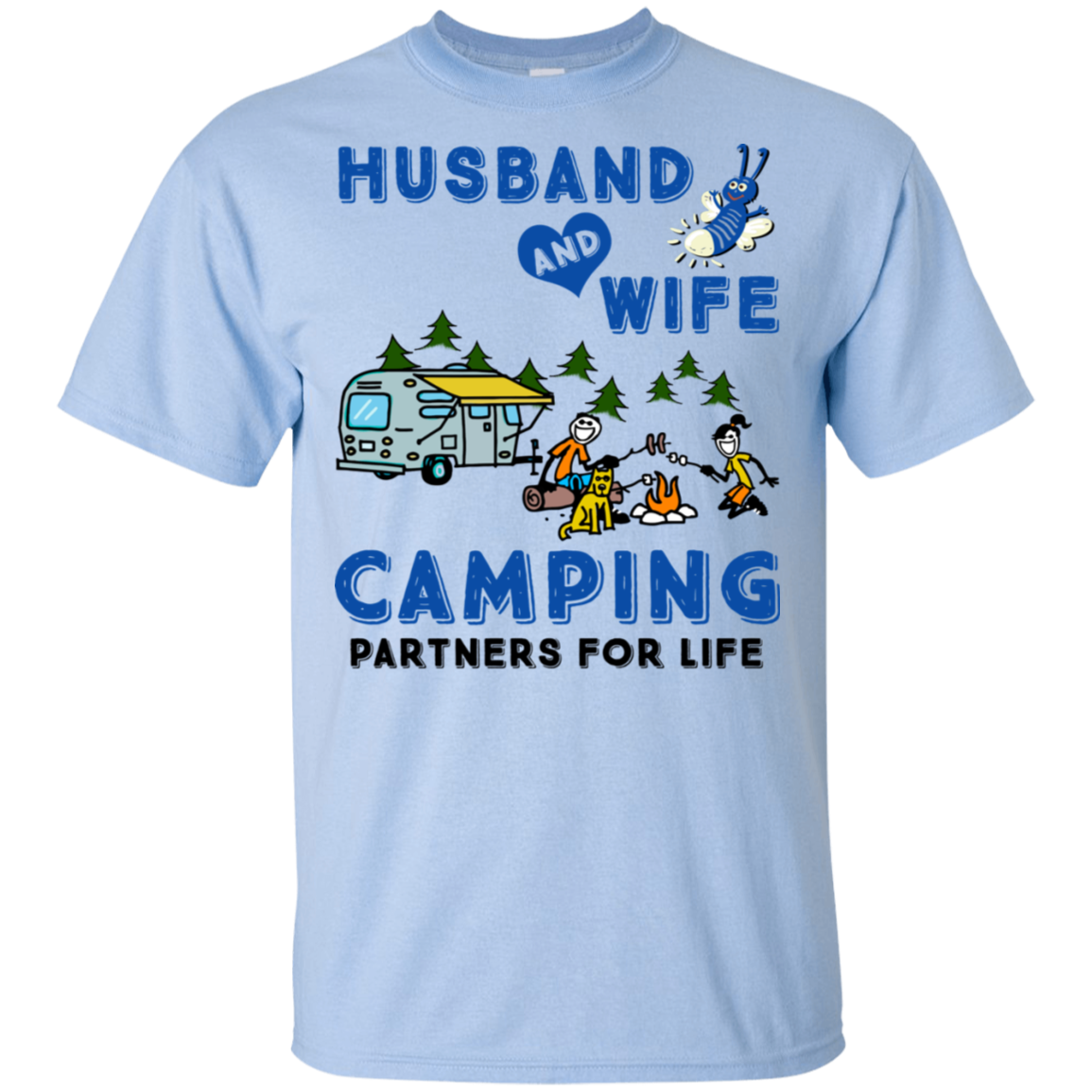 Husband And Wife, Camping Partners For Life
