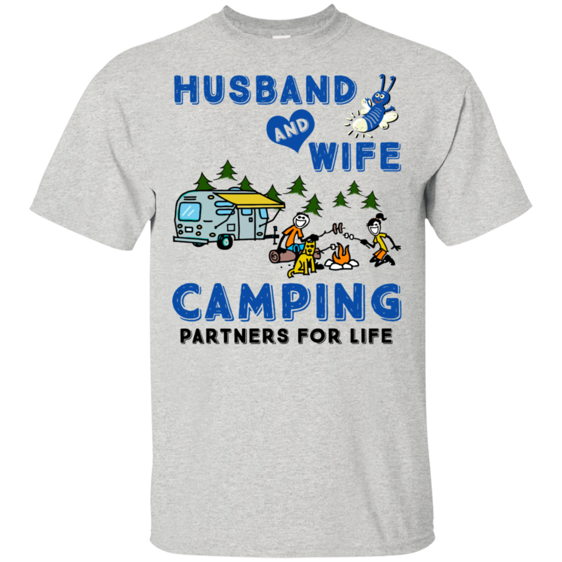 Husband And Wife, Camping Partners For Life