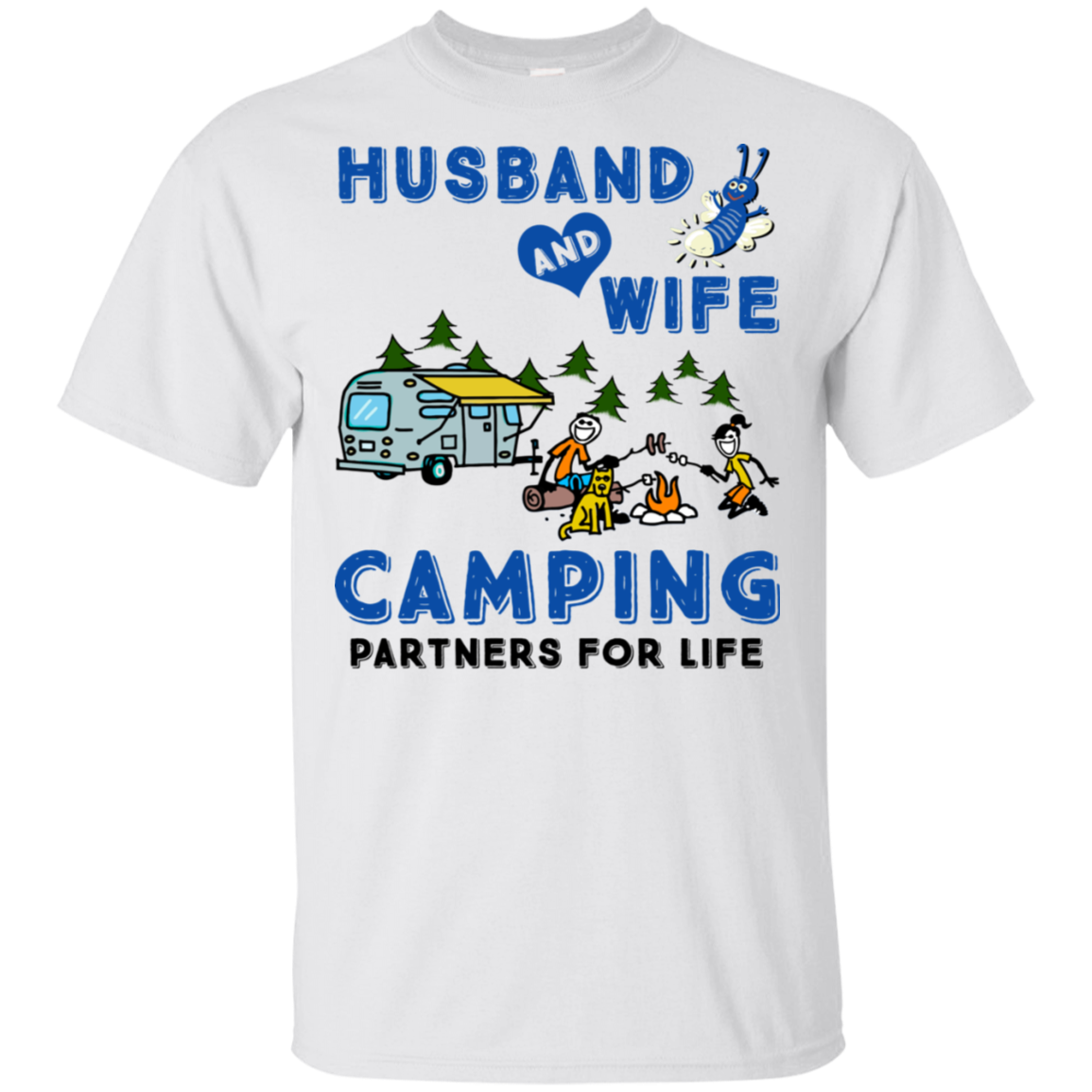 Husband And Wife, Camping Partners For Life