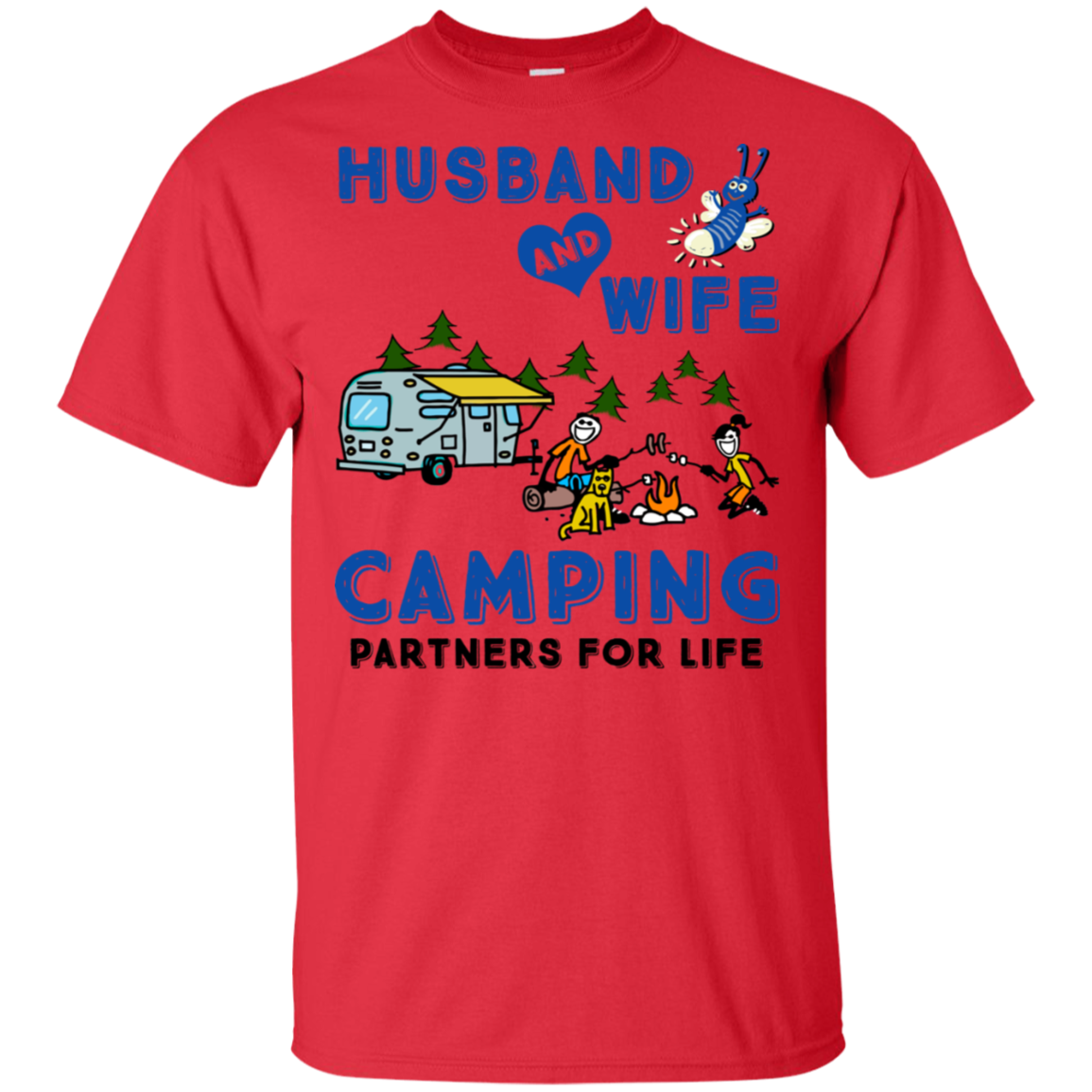 Husband And Wife, Camping Partners For Life